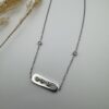 Dutchess Silver Necklace