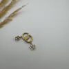 White Flower Hoops